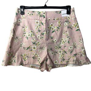 EXPRESS EXTREME HIgh RISE FLORAL‎ SHORTS SIZE 12 NWT